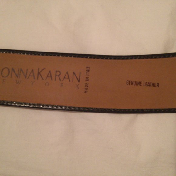 Vintage Donna Karan Green Wide Ladies Belt size SM display picture 2
